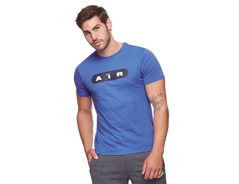 Nike Men's NSW Air Pill T-Shirt - Blue
