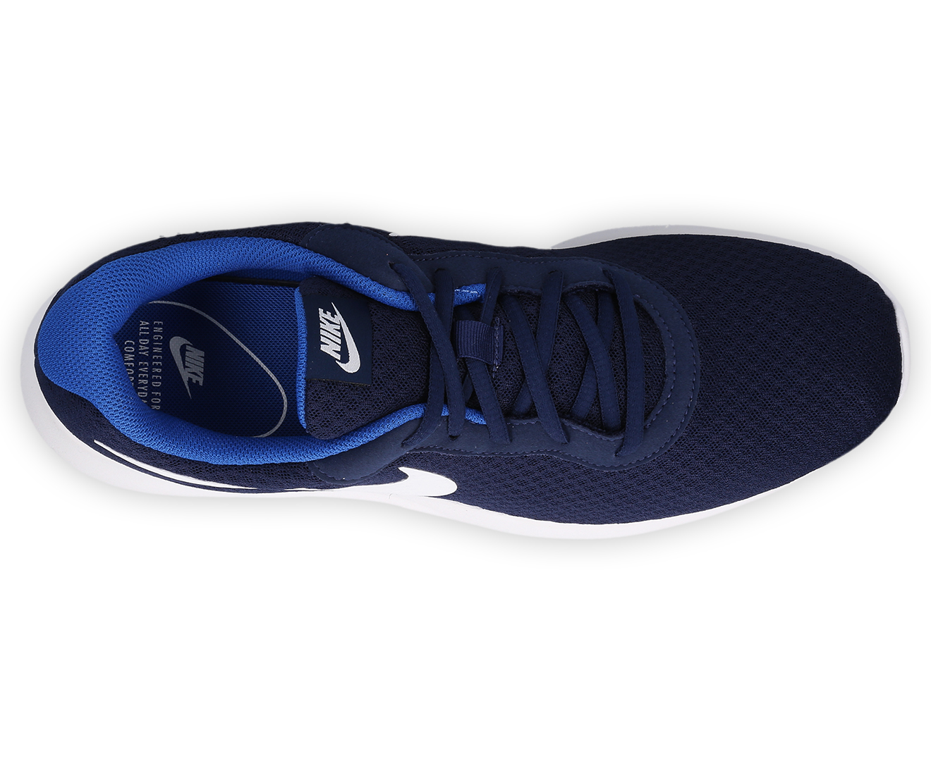 Nike Men's Tanjun Shoe - Midnight Navy/White-Game Royal | Catch.com.au