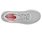 Skechers Women's Dynamight 2.0 Eye To Eye Sports Training Shoes - Light Grey/Pink