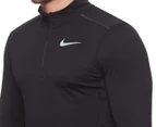 Nike Men's Nike Running Half-Zip Pacer Top - Black