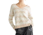 Uterque Women Multicoloured yarn sweater 1001/450