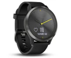 Garmin 43mm Vivomove HR Sport Large Smartwatch - Slate/Black