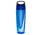 Nike 710mL TR Hypercharge Straw Water Bottle - Royal/Grey/White