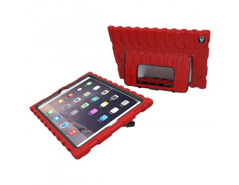 Shockdrop case with stand for iPad Air 2 in red Women's by R&D Media Group.