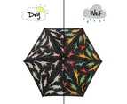 Black Dinosaur Colour Changing Raincoat and Umbrella Set by Upper Notch Club.