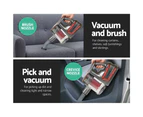 Devanti 150W Stick Cordless Vacuum Cleaner Handheld Handstick Bagless Vac Red