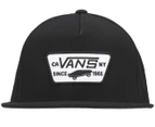 Vans Full Patch Snapback Cap - True Black