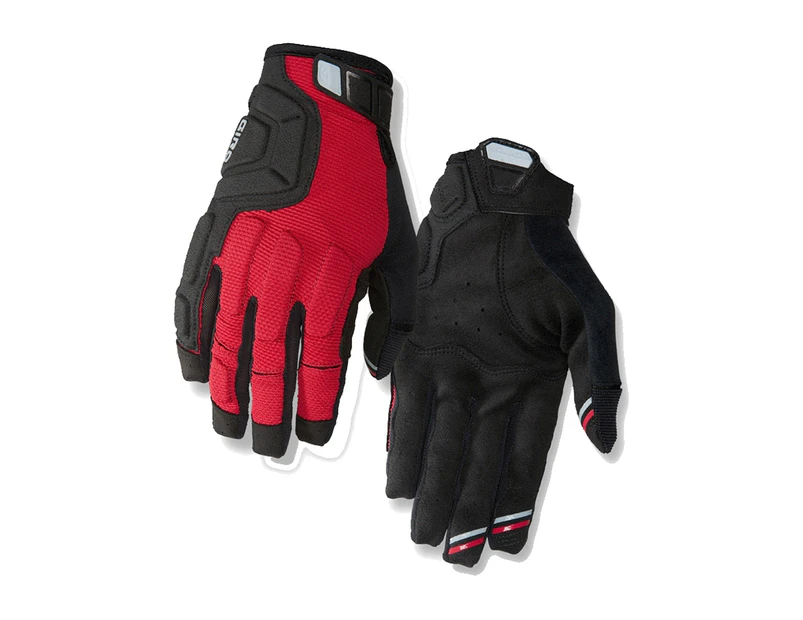 Giro Dark Red-Black-Grey 2019 Remedy X2 MTB Gloves