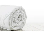 Single Size Bed Luxury Australian Made WOOLRICH 100% Japara Cotton Cover Wool Quilt / Doona / Duvet 500GSM 140x210cm