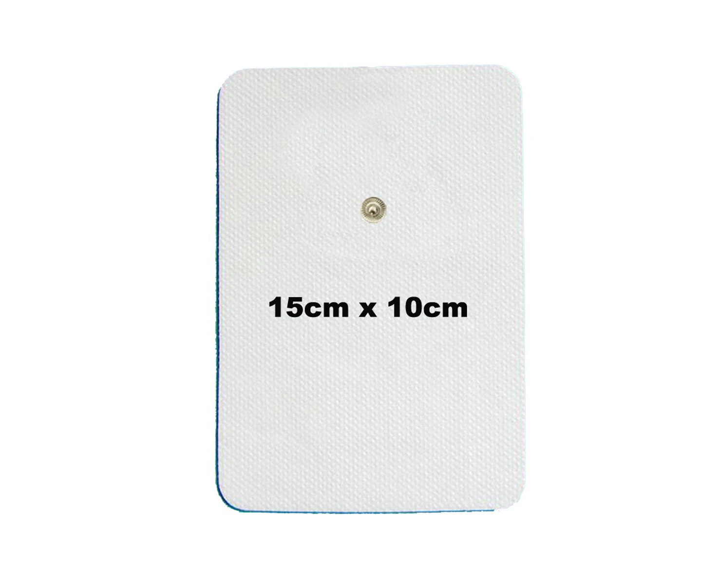 4PCS Caremax Premium Cloth Long Life Electrode Pads (XXXL Size)- 15cm x 10cm for TENS Machine