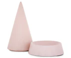 Stackers Peaks Large Cone Jewellery Box - Blush
