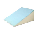 Giselle Bedding Foam Wedge Back Support Pillow - Blue