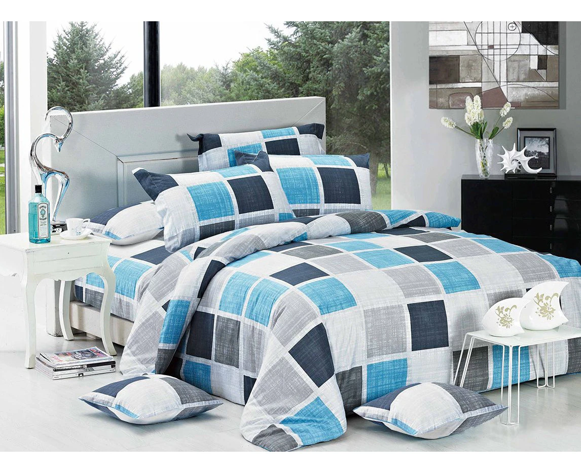 Brinty Quilt/Doona/Duvet Cover Set(Double/Queen/King/Super King Size Bed)M181