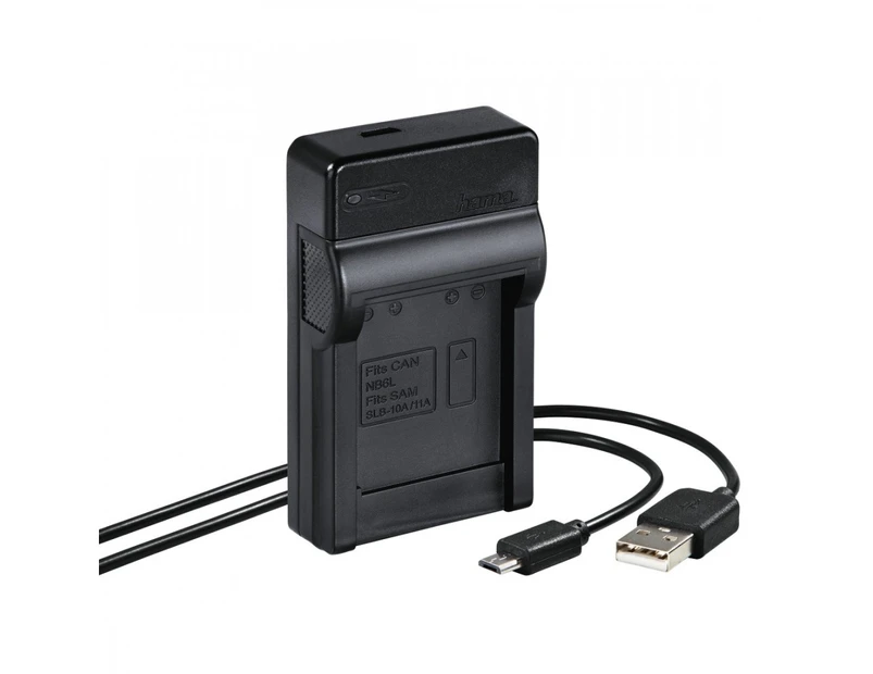 Hama Travel USB Charger for Canon NB-6L