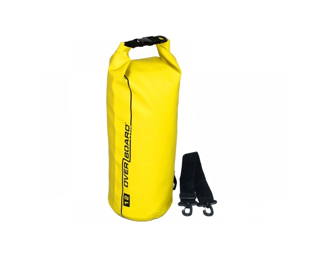 Overboard Waterproof Dry Tube Bag, Yellow - 12 Litres