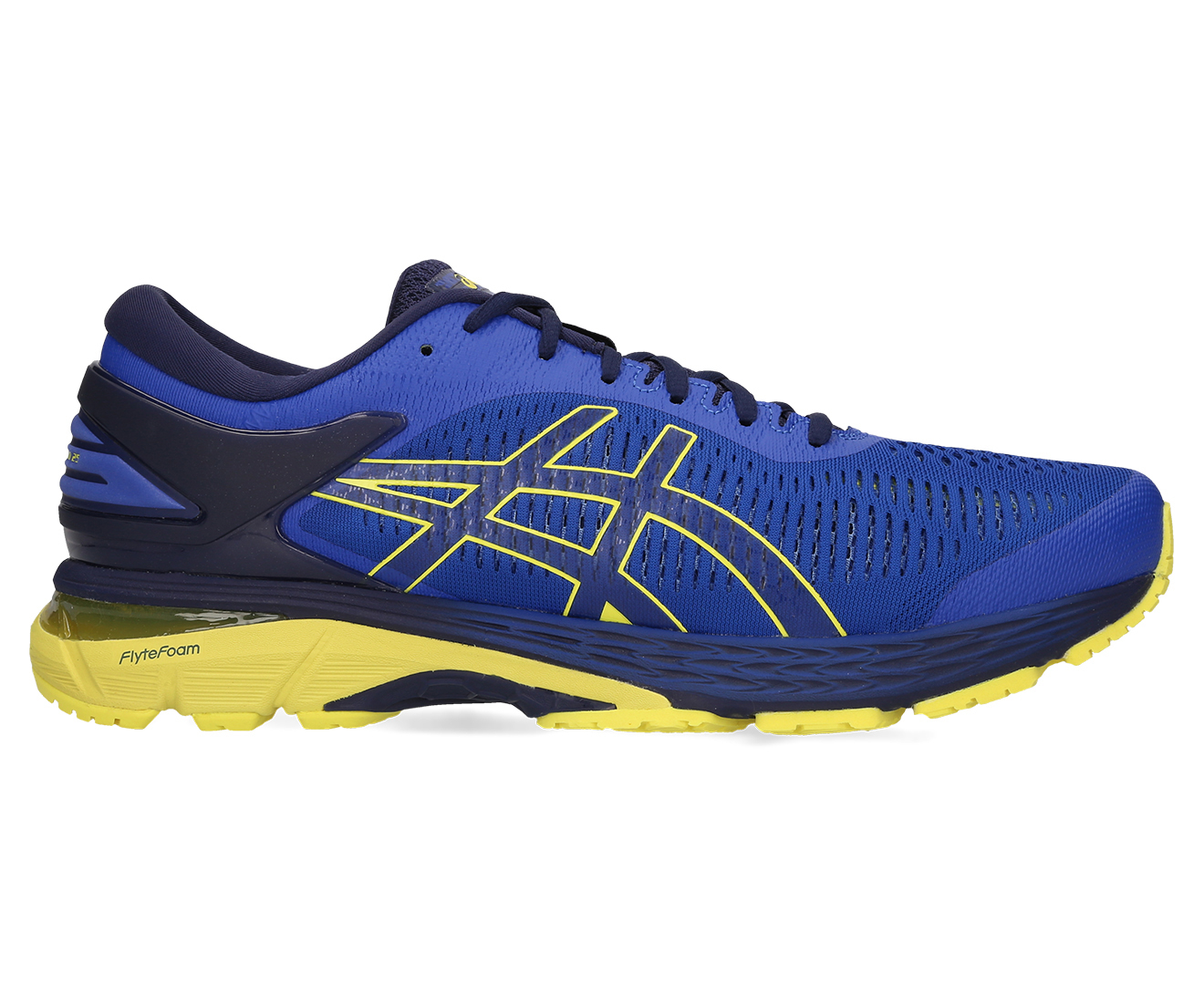 ASICS Men's GEL-Kayano 25 Shoe - ASICS Blue/Lemon Spark | Catch.co.nz