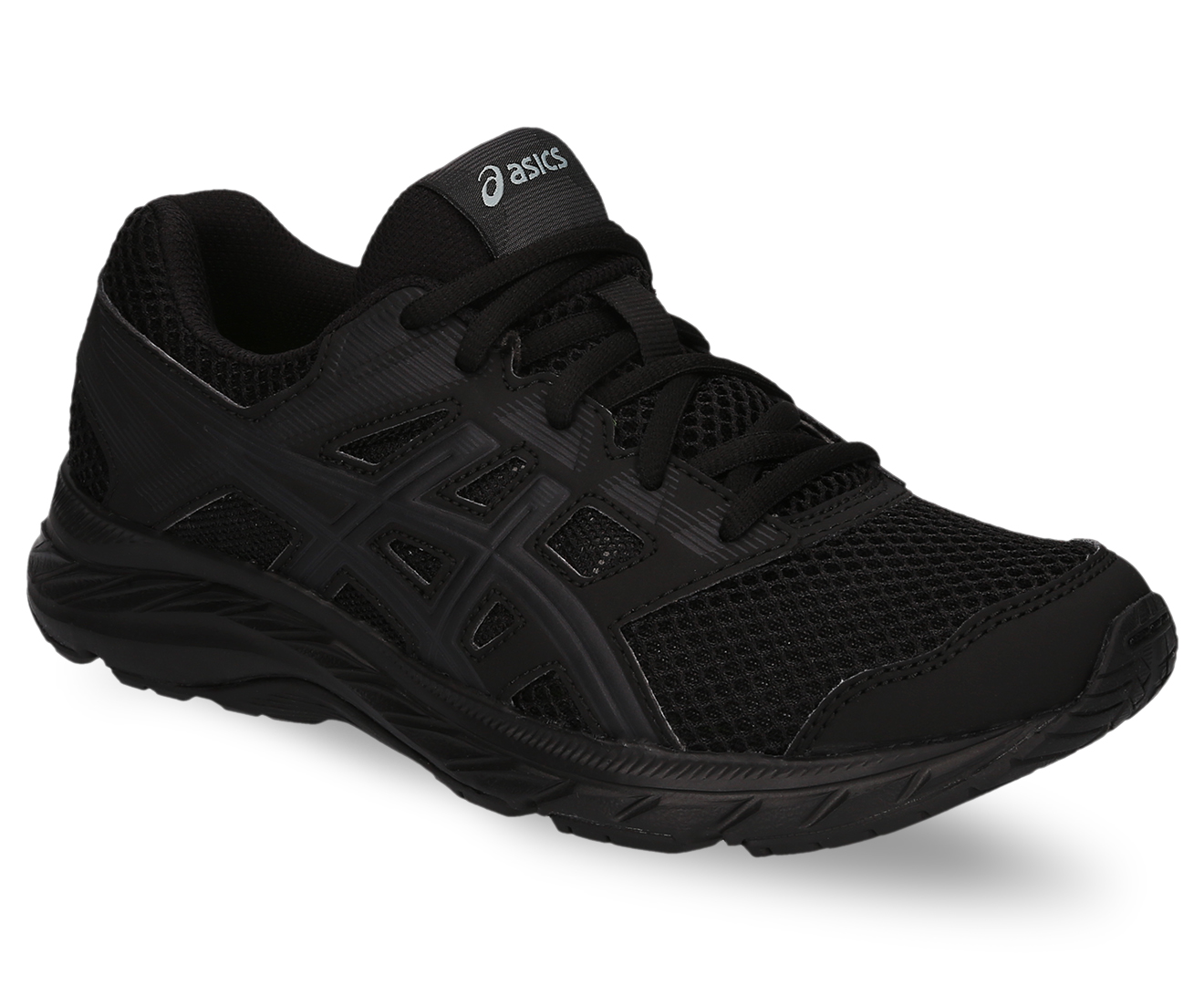 asics black laces