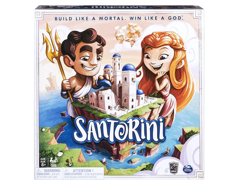 Spin Master Santorini Strategy-Based Board Game