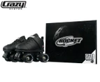 Crazy Skate Co. Rocket Roller Skates - Black