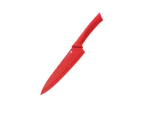 Scanpan 18cm Spectrum Soft Touch Cooks Knife - Red
