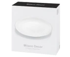 Milano Decor 6-Piece Stoneware Plate Set - White