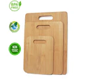 Set of 3 Bamboo Cutting Board Set