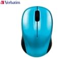 Verbatim Go Nano Wireless Computer Mouse - Caribbean Blue 1