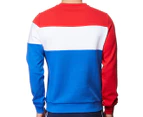 Le Coq Sportif Men's Percy Pullover Sweater - Rouge Red