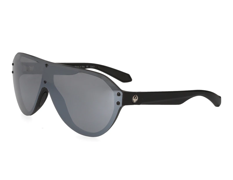 Dragon DS1 Sunglasses - Matte Black/Silver Ion