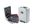 NEW Bullet 416 Piece Tool Kit Trolley Case Home DIY Tool Carry Roller Set