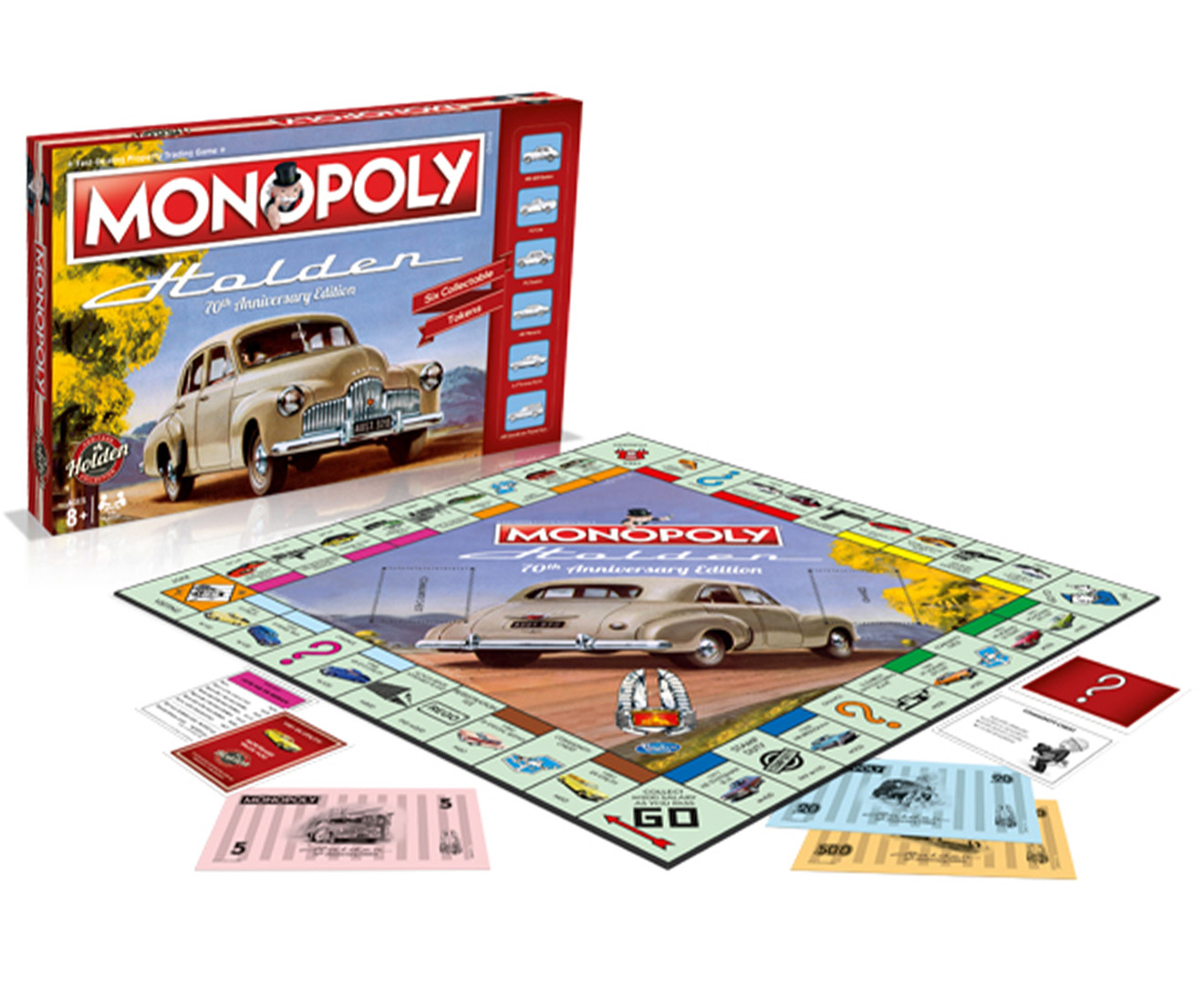 Holden Heritage Monopoly Board Game | Catch.co.nz