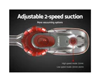 DEVANTI Stick Vacuum Cleaner Cordless Handheld Handstick Headlight 2-Speed 150W