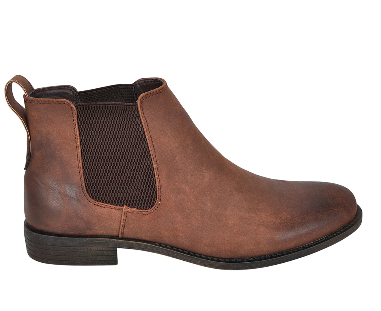 Austin Cooper Cohen Pull On Ankle Boot Dress Shoe Men's - Brown