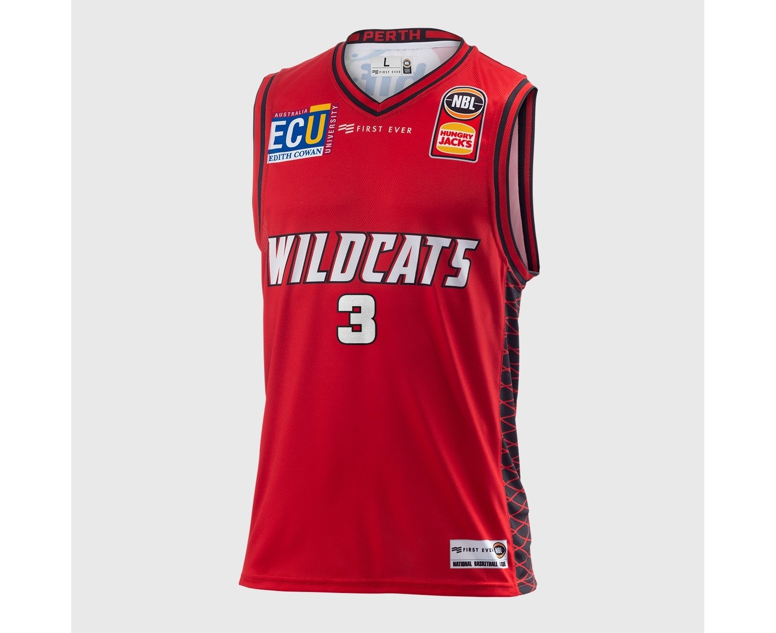 Perth Wildcats Authentic NBL Basketball Jersey - Nick Kay ...