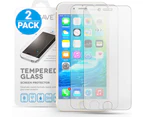 YouSave Accessories iPhone 6 / 6s Glass Screen Protector - Twin Pack
