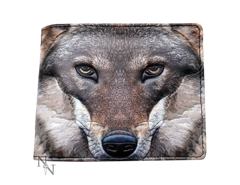 Portrait of a Wolf Wallet