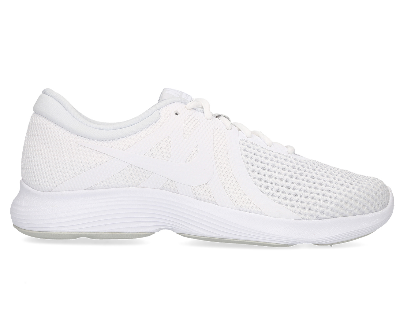 Nike Women's Revolution 4 Running Shoes - White/White-Pure Platinum ...