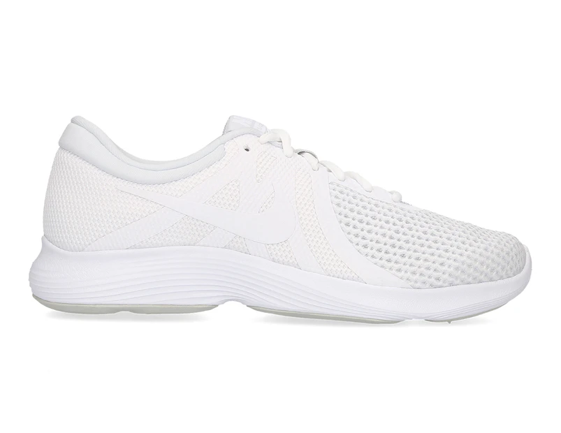 Nike Women's Revolution 4 Running Shoes - White/White-Pure Platinum