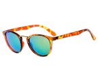Liive Vision Women's Feline Sunglasses - Honey/Green