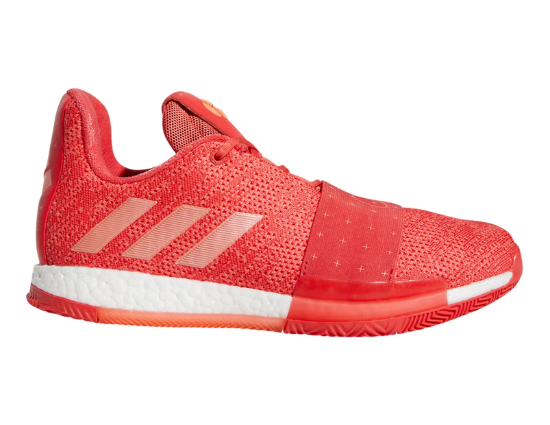 Adidas Men's Harden Vol.3 Basketball Shoes - Easy Coral/Real Coral/Chalk Coral
