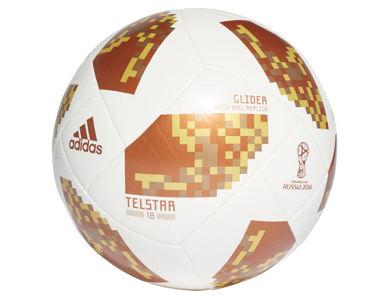 ir al trabajo panel Observar Adidas FIFA World Cup Top Glider Ball - White/Copper Gold/Gold Metallic |  Catch.com.au