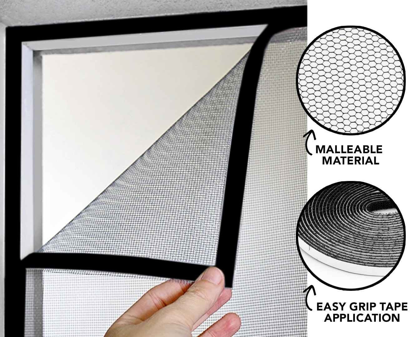 Greenlund Removable Window Fly Screen Kit 2-Pack | Catch.com.au