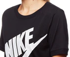 Nike Women's NSW Prep Futura T-Shirt - Black