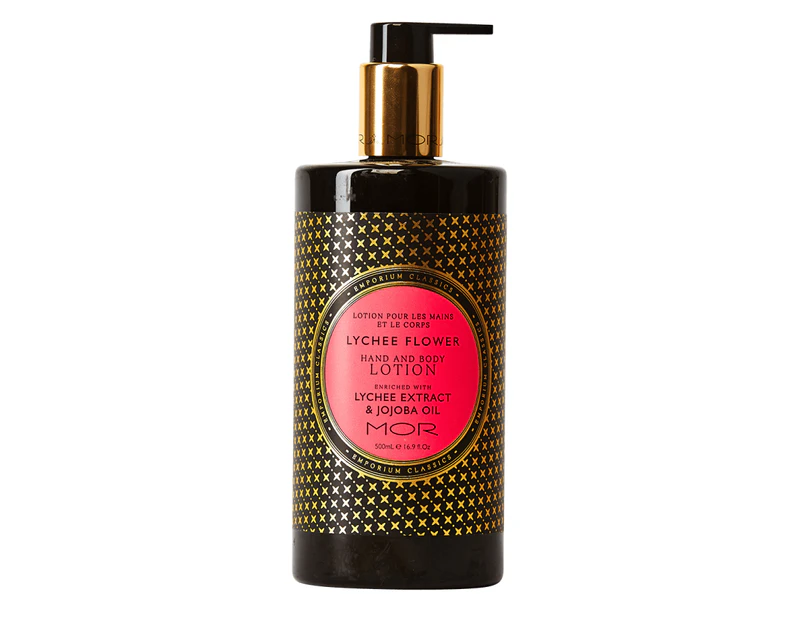 MOR Emporium Classics Hand & Body Lotion 500ml - Lychee Flower