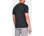 Under Armour Mens Boxed Sportstyle Short Sleeve T Shirt - Black/Graphite