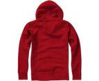 Elevate Mens Arora Hooded Full Zip Sweater (Red) - PF1850