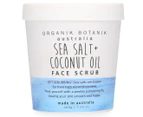 Organik Botanik Australia Face Scrub Tub 200g - Sea Salt & Coconut Oil