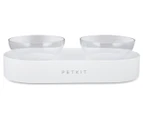 Petkit Fresh Nano 15 Degree Adjustable Double Pet Feeding Bowl - White