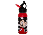 Zak! 473mL Mickey Mouse Stainless Steel Drink Bottle - Red/Black