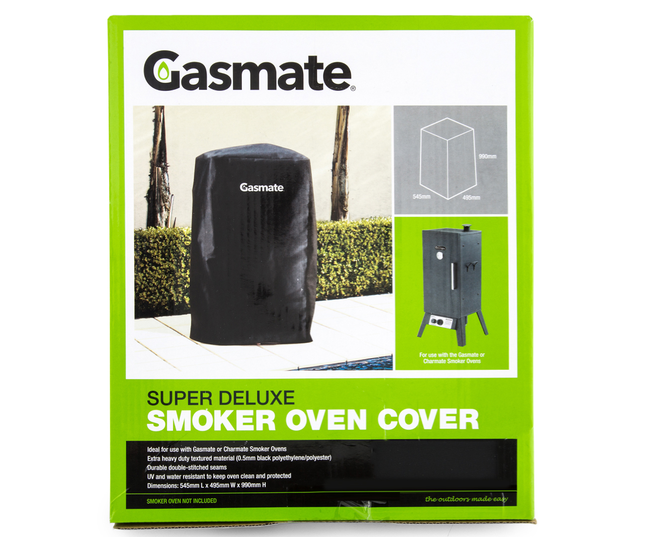 Gasmate smoker outlet